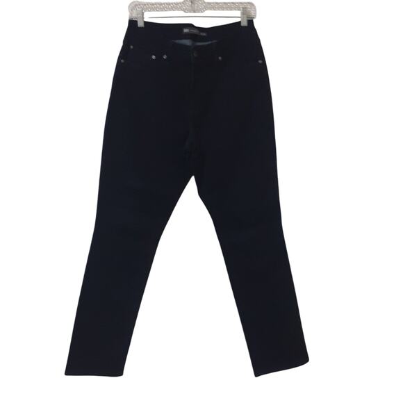 Levi's Jeans Bold Curve ID Women's Blue Size 16 Classic Rise Slim Leg Stretch - Picture 1 of 7